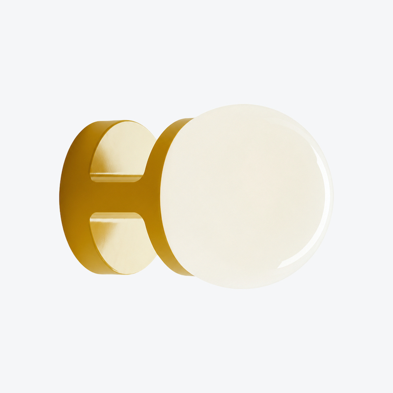 Nebulon ceramic wall light green finish option