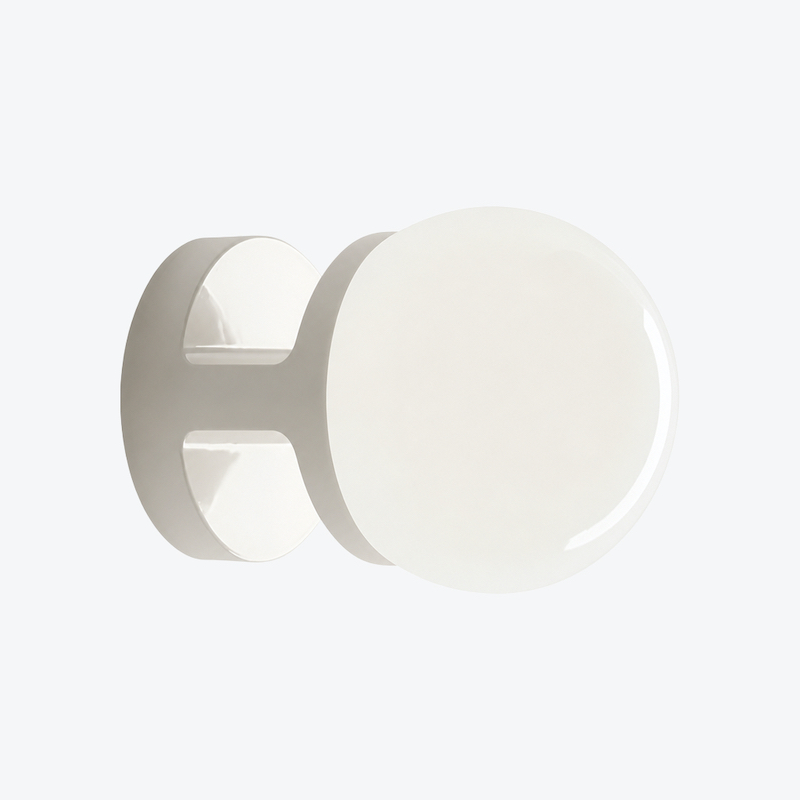 Nebulon ceramic wall light blue finish option