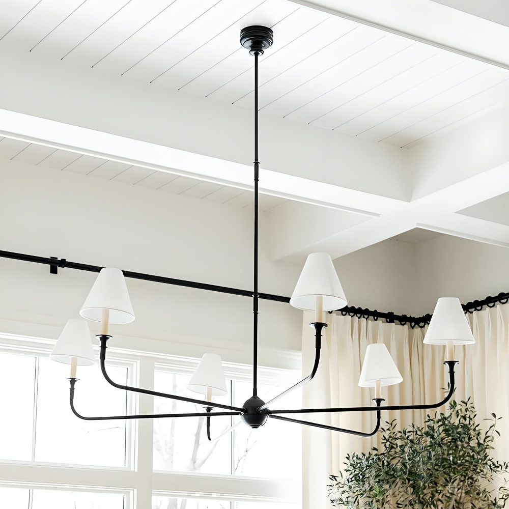 Piaf Grande chandelier installed in an interior room