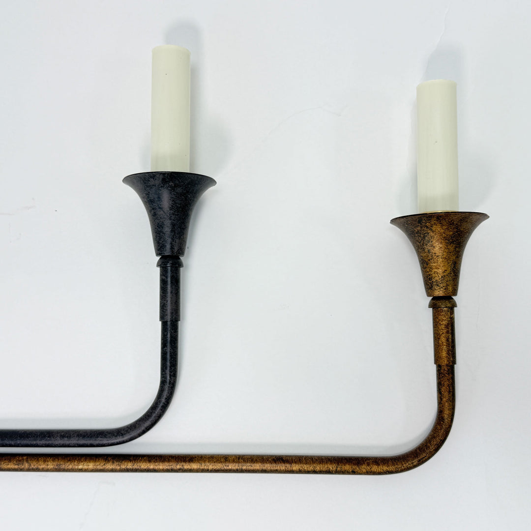 Candlestick detail of Piaf Grande chandelier