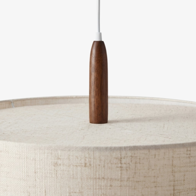 Softlume wooden pendant detail