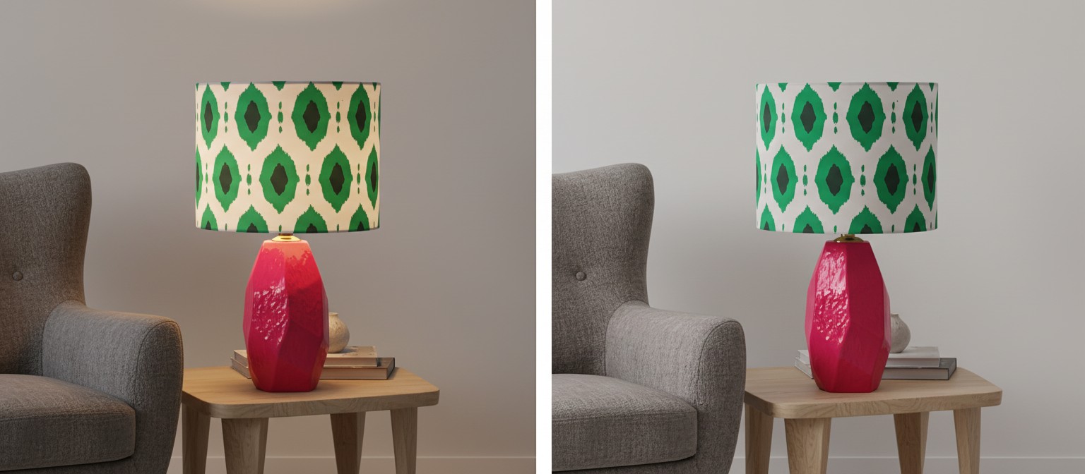 Arivane lamp switch light comparison