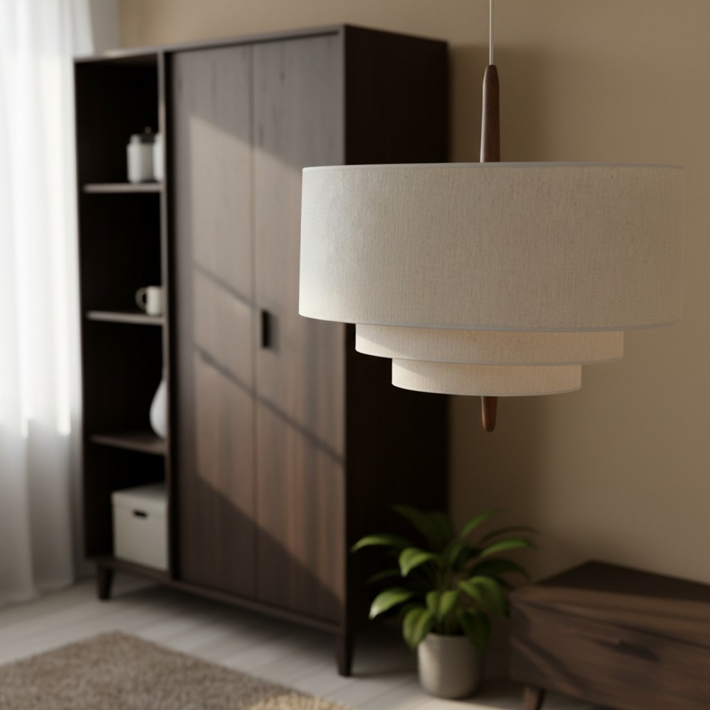 Softlume pendant lamp customer bedroom photo