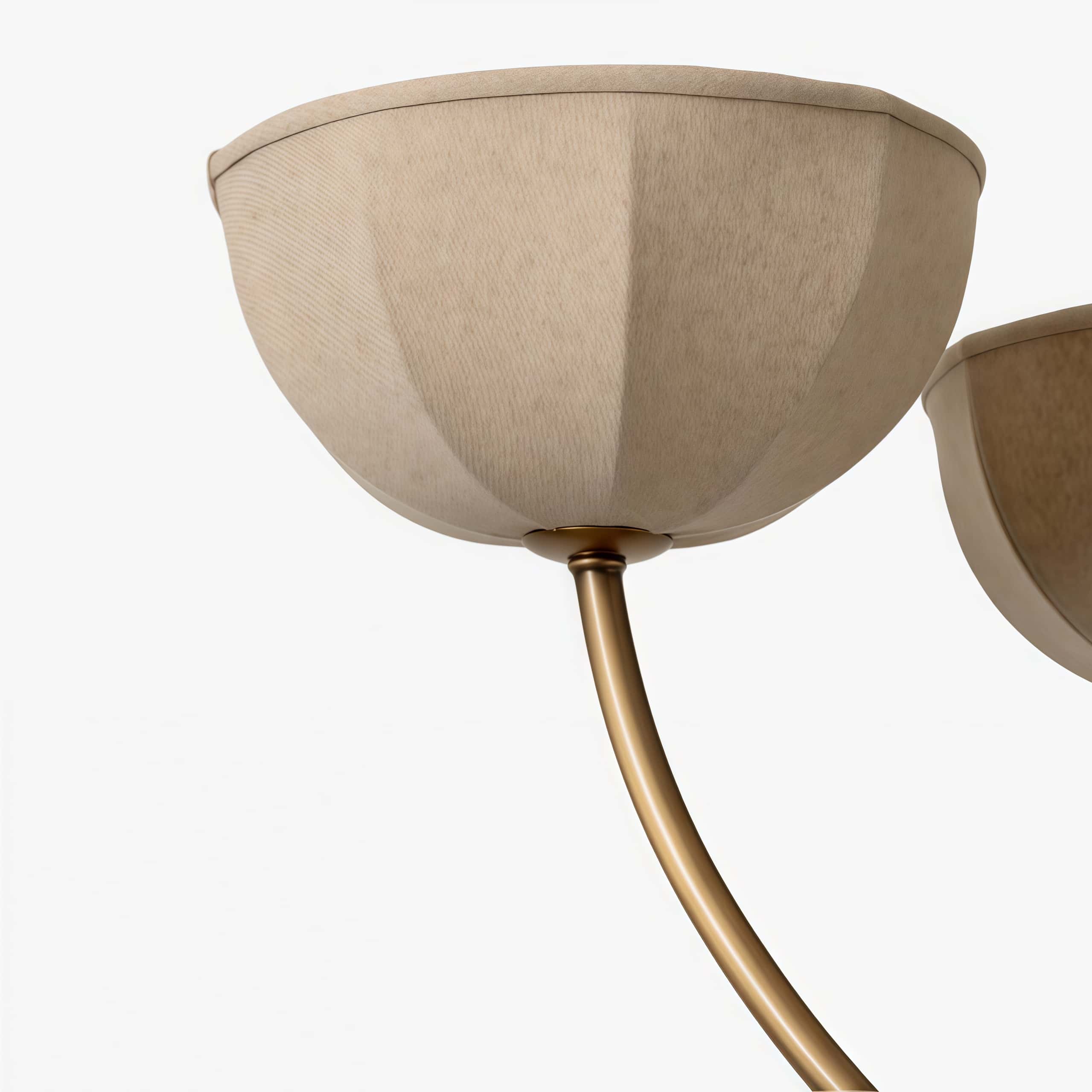 Close-up of the Loomis fabric shade texture