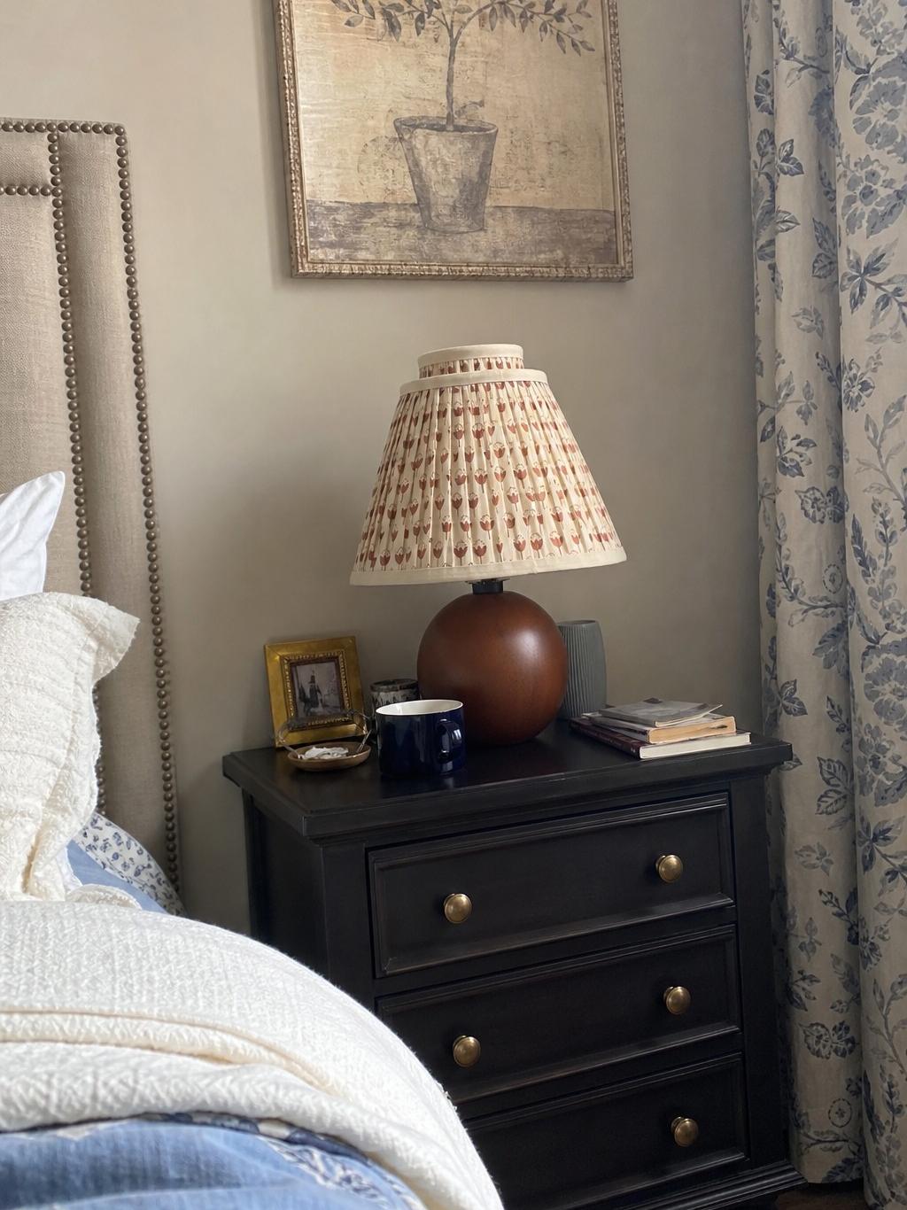 Solmire lamp in a real home setting
