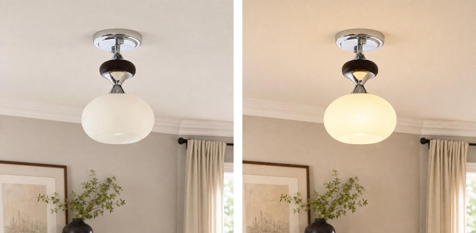 Valesey ceiling lamp switch light comparison