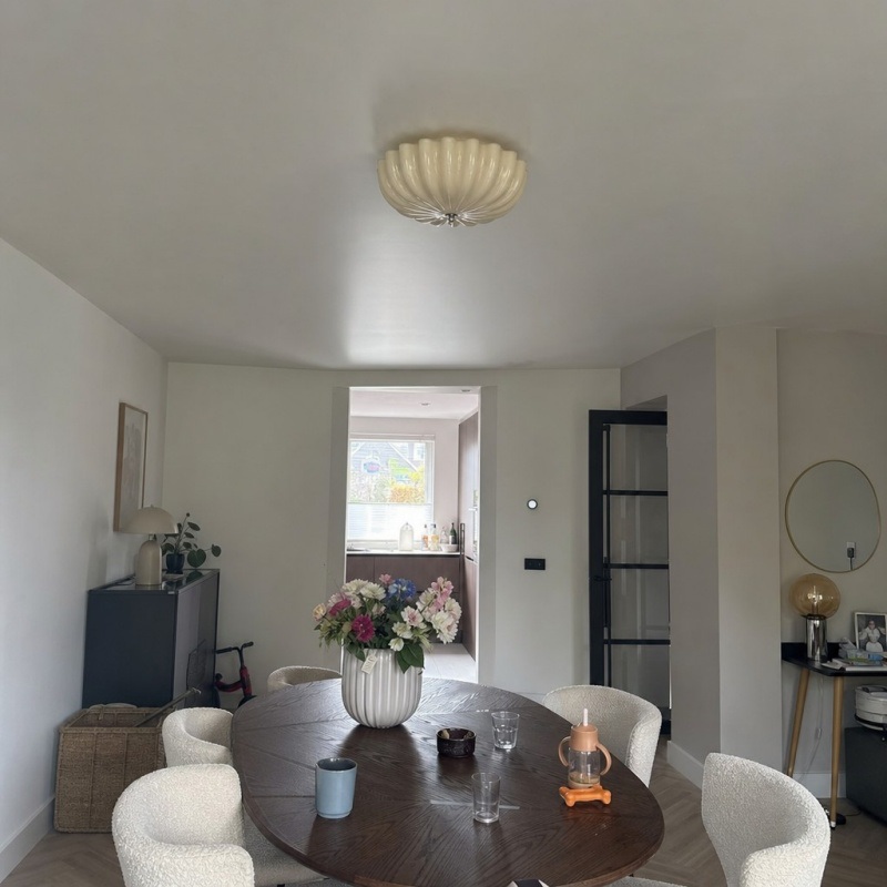 Customer room with the Durnic ceiling light