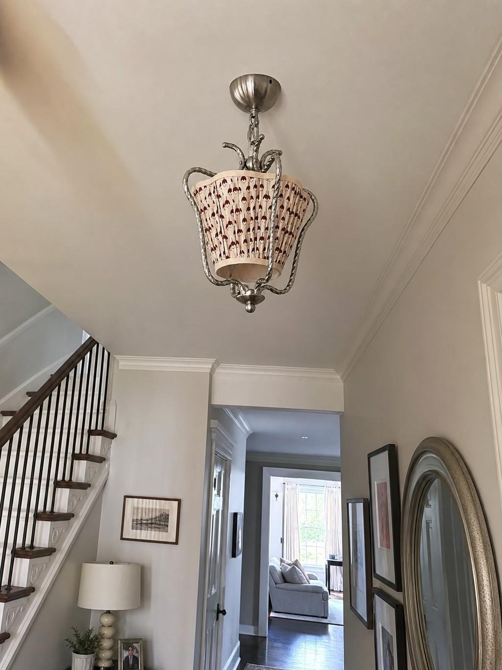 Solmire fixture in a dining room setting