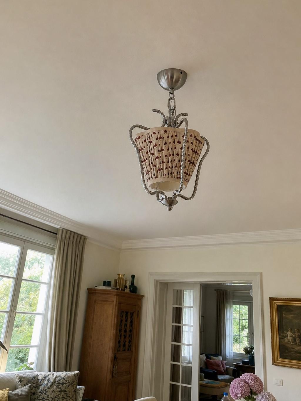Solmire wall light in a hallway setting