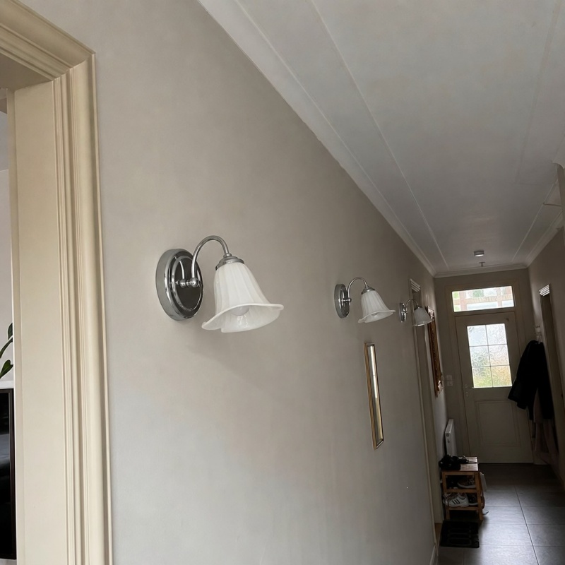 Customer corridor with Celvane wall lamp