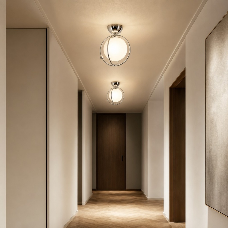 Kallera ceiling light in a hallway