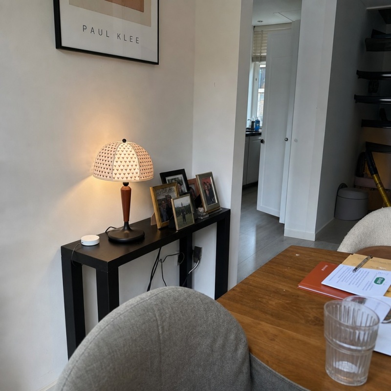 Customer interior photo of the Fennary table lamp