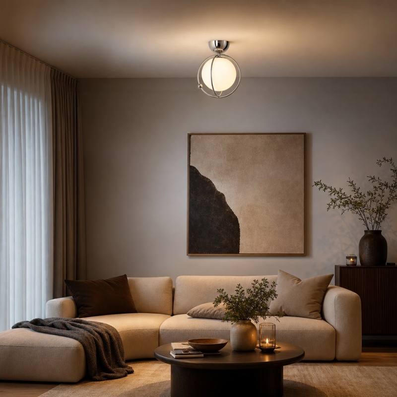 Kallera ceiling light in a living room