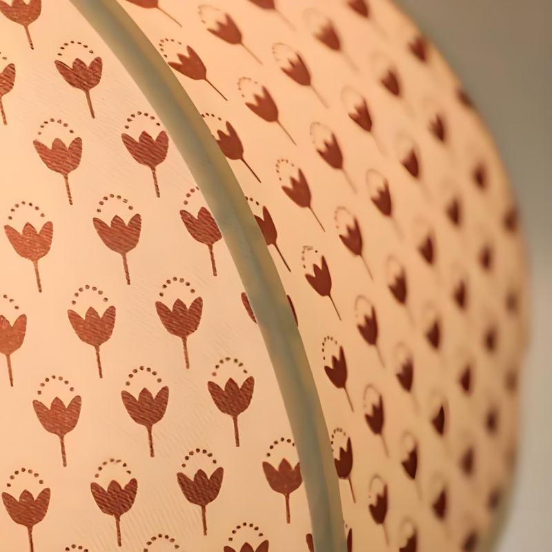 Close-up of the Fennary lamp shade detail