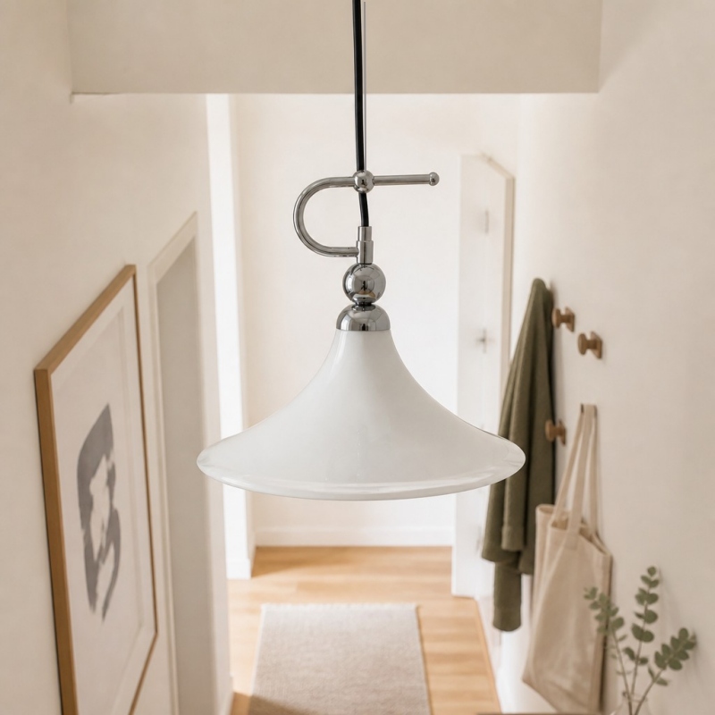 Kallera Magnolia Pendant Light in a hallway
