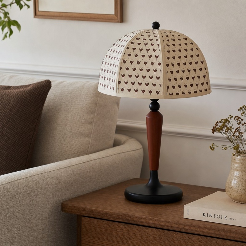 Fennary table lamp on a side table