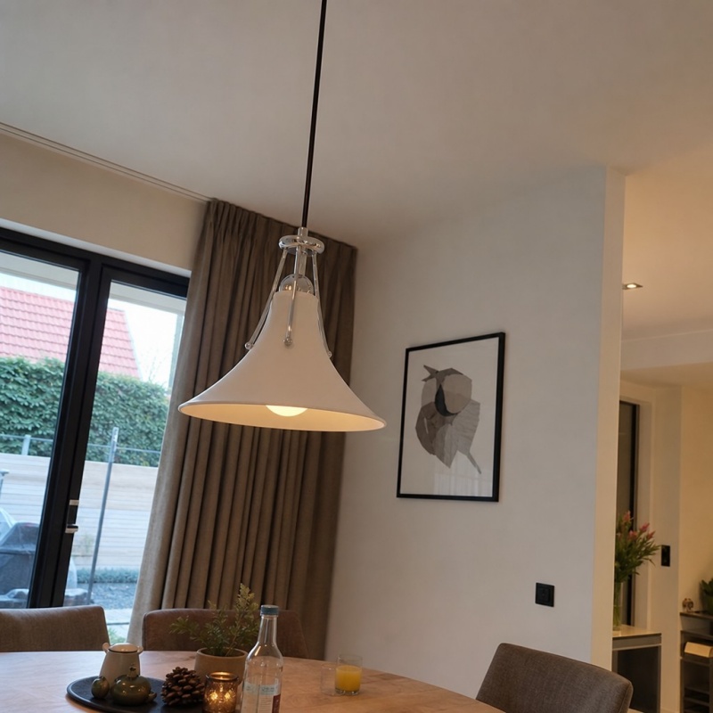 Customer photo of Kallera pendant light above a table