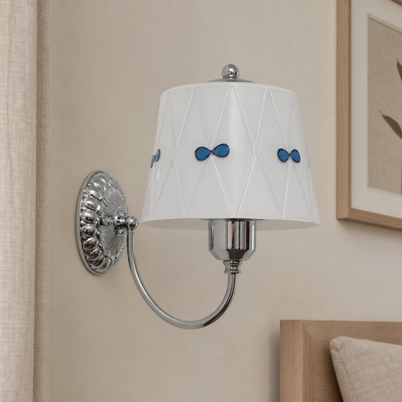 Billa wall lamp in a bedroom setting