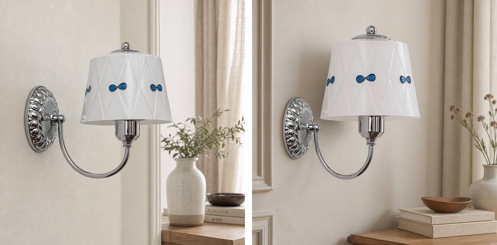 Billa wall lamp match display