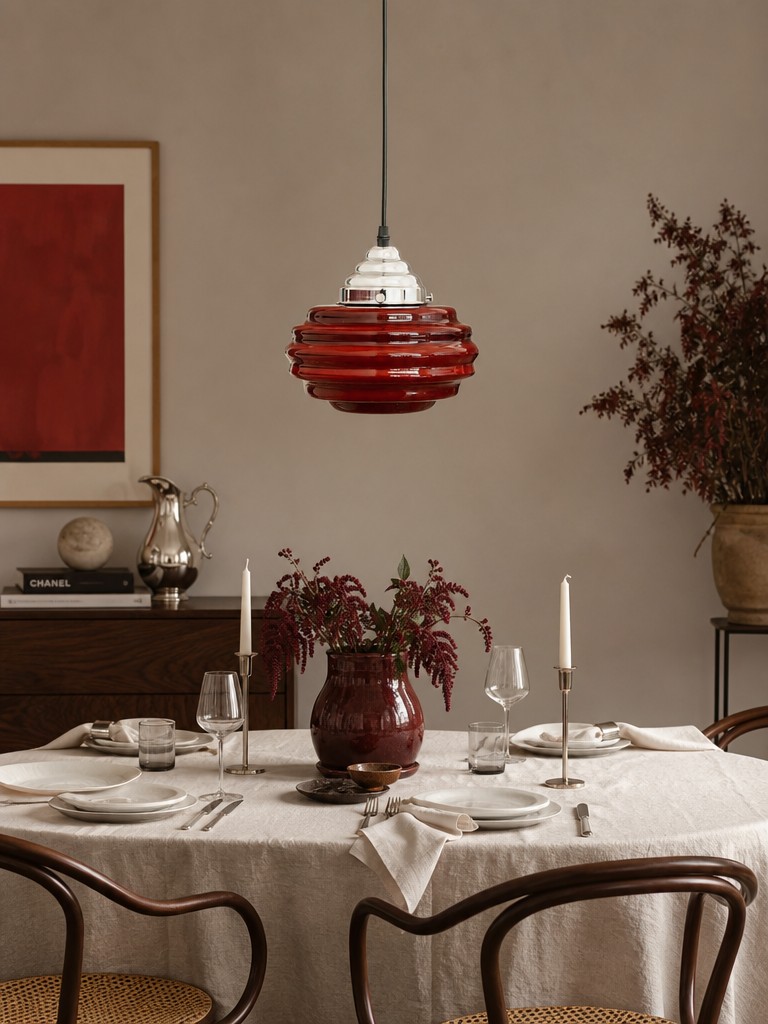 Cirren light in a cozy interior