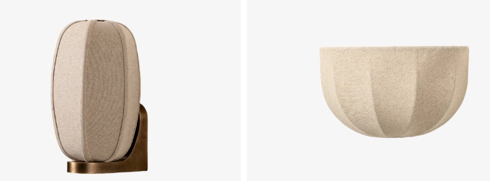 Loomis wall light size and style options