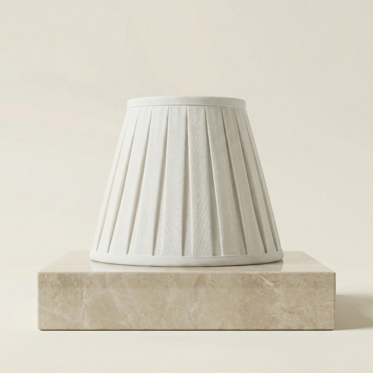 White replacement lampshade