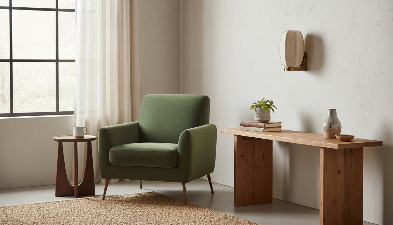 Loomis wall light in a living room setting