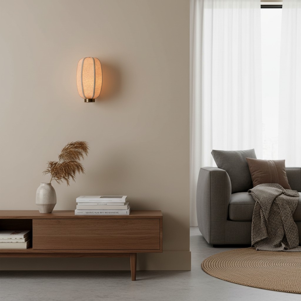 Customer room photo with Loomis wall light