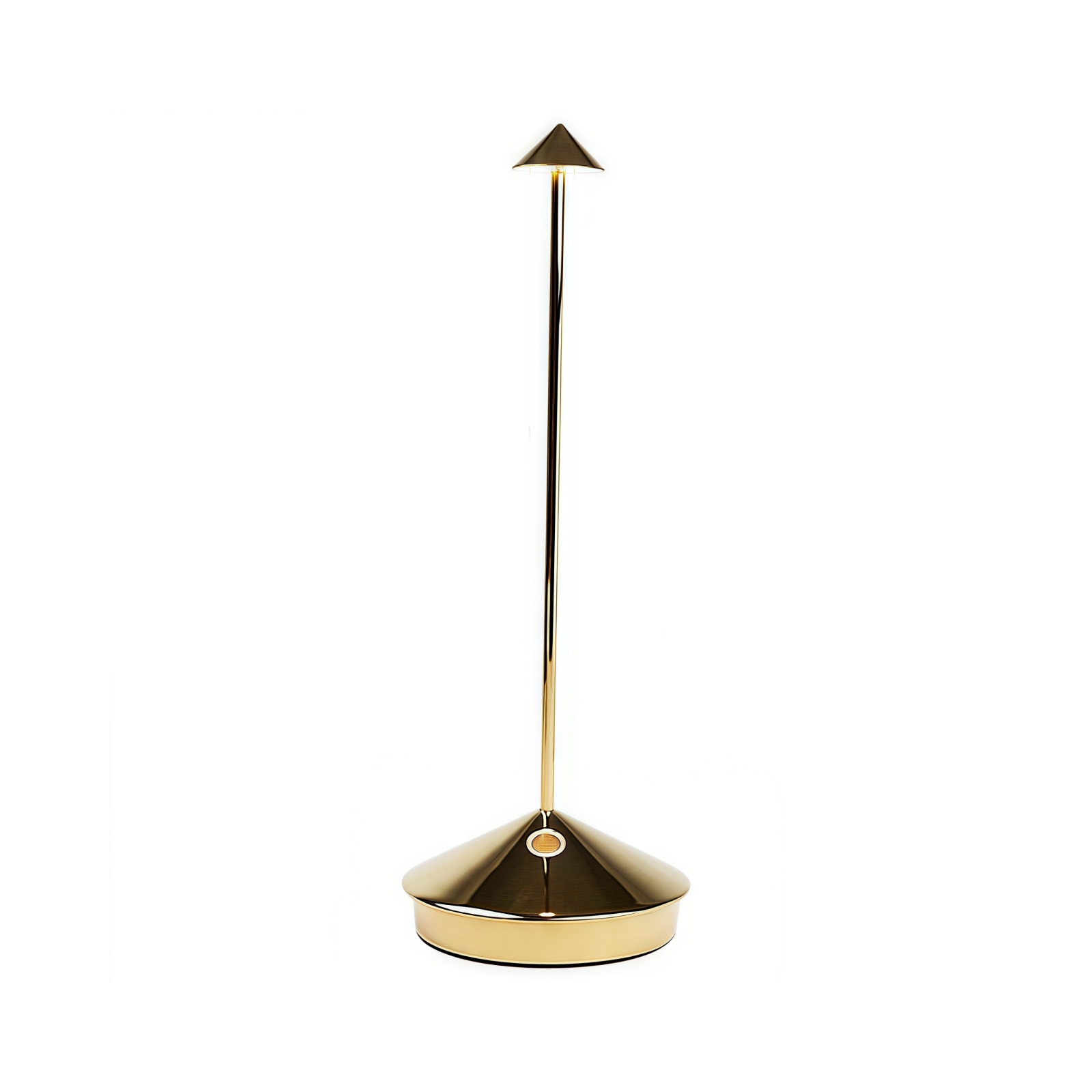Glimma portable LED lamp in Gold