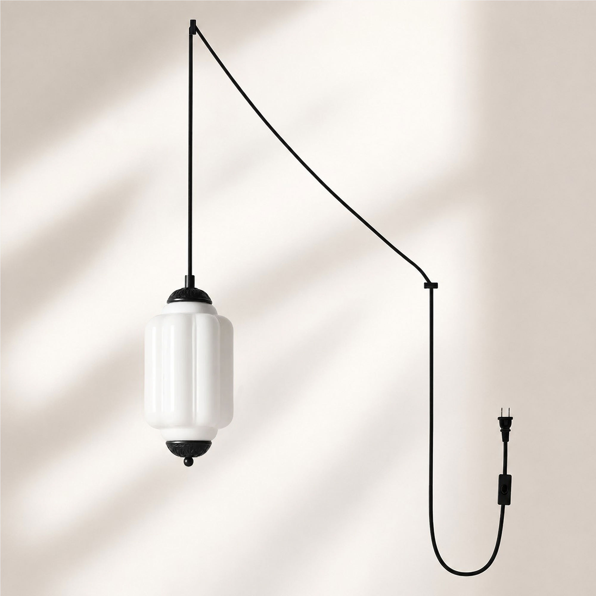 Black-finish shade color option