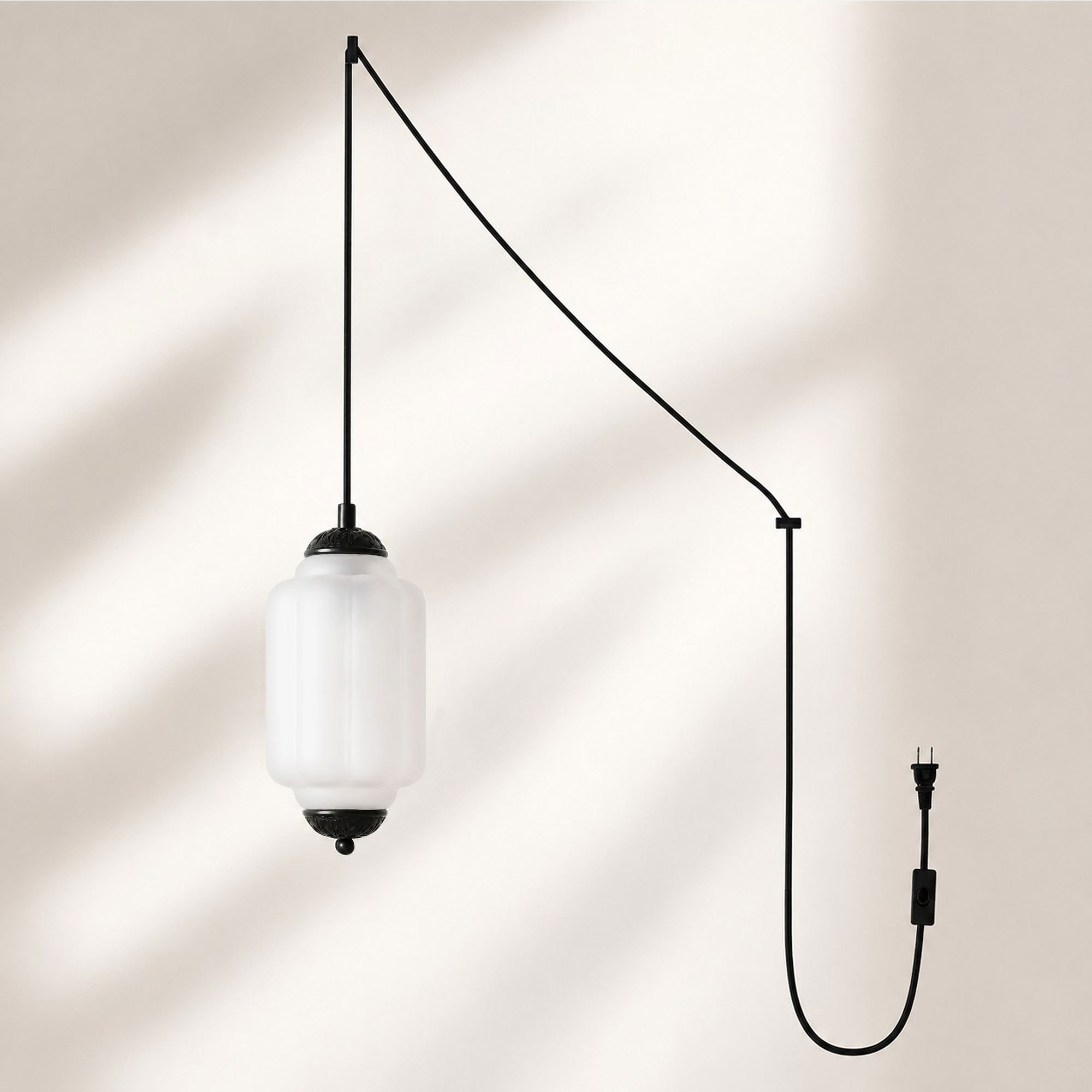 Black-finish shade color option