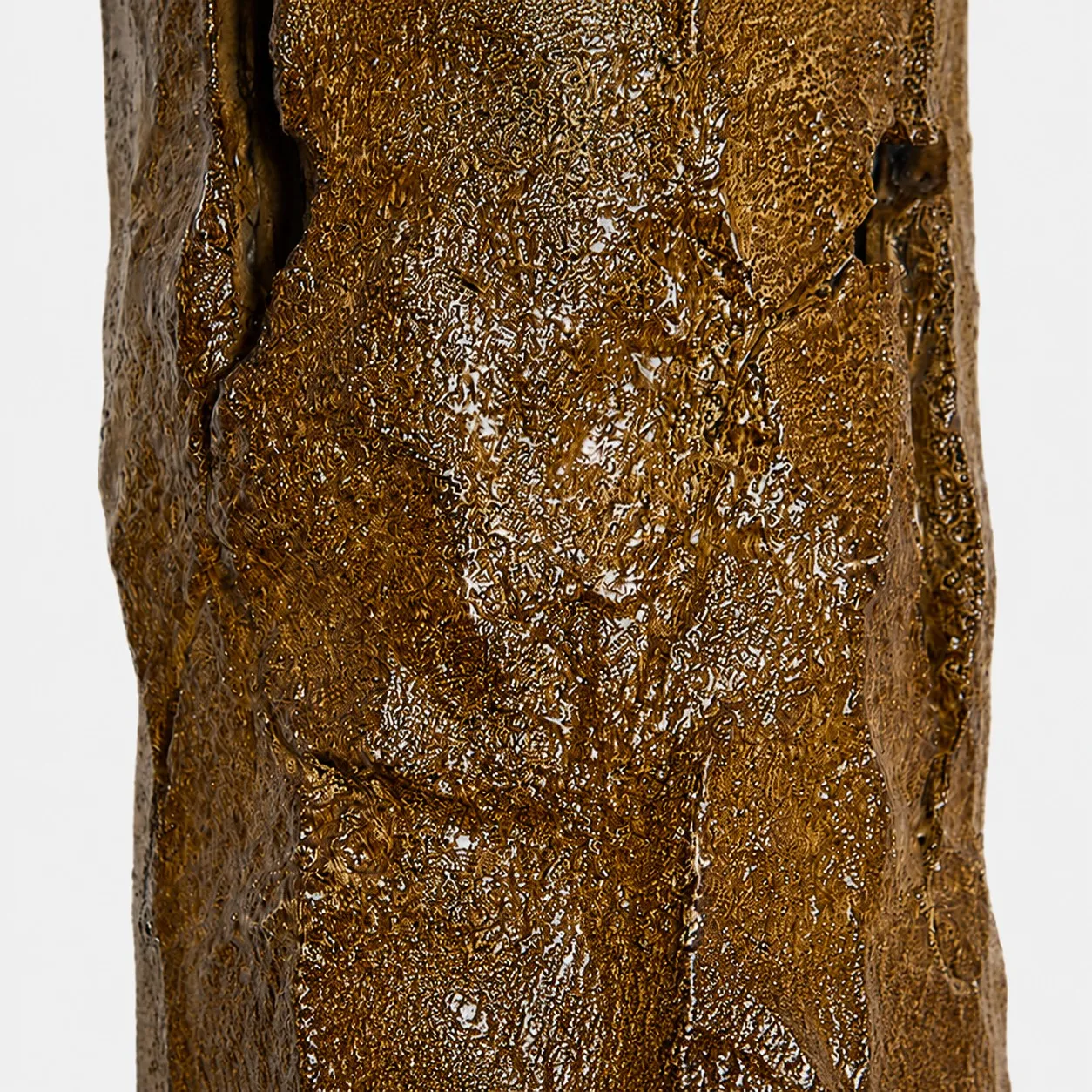 resin bark texture detail